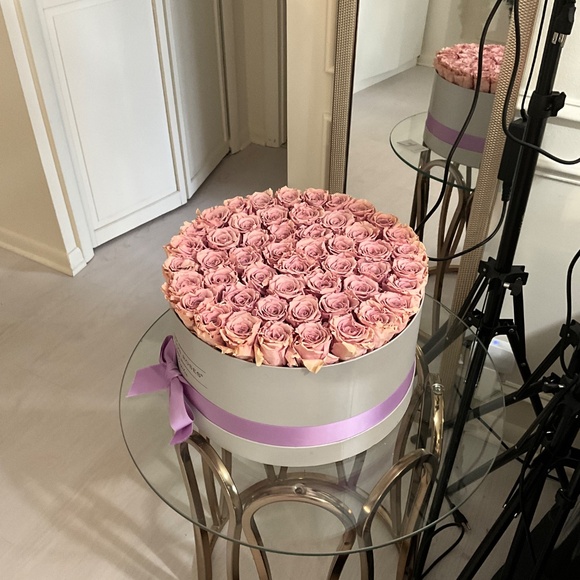 Preserved Roses box long lasting, the million roses pink - Picture 4 of 4